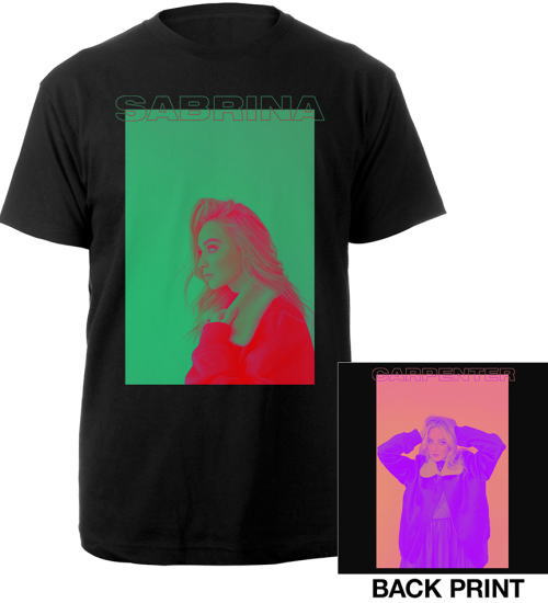 サブリナ・カーペンター Pop Art photo Tシャツ - アメリカ雑貨 ゴマちゃん