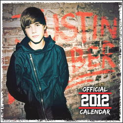 ジャスティン・ビーバー 2012年カレンダー
