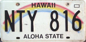 ネイビーシー ハワイ ナンバープレート HFJ239 - 通販