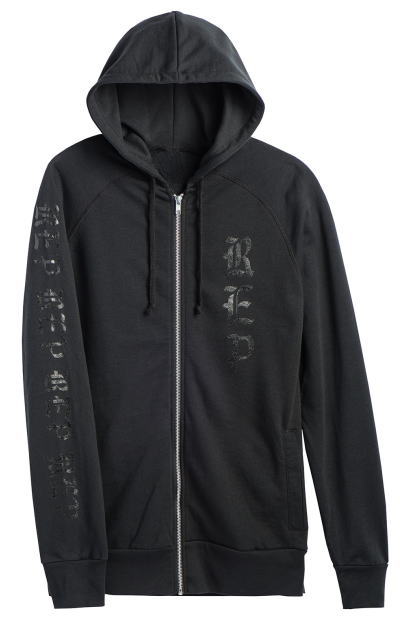 eC[EXEBtg Black Zip Up t[fB